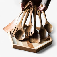 Sustainable Wooden Kitchen Utensil Set