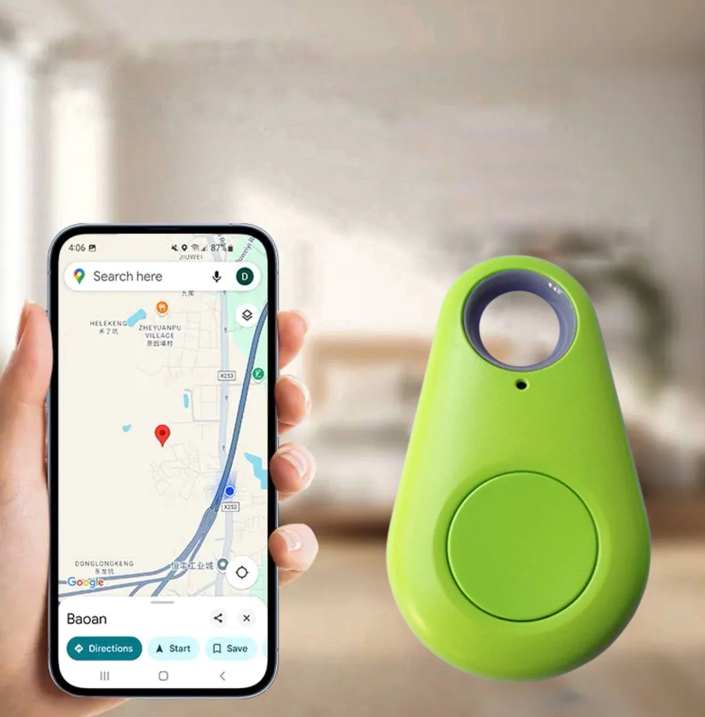 KidLocate Mini GPS Tracker for Kids with Real-Time Location and SOS Alert