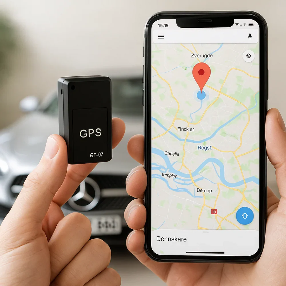 Obsetic Tracktor Mini GPS Tracker with Sound, Magnet, and Live Tracking