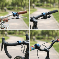 Obsetic MiniBell Compact Bike Bell, Invisible Aluminum Design