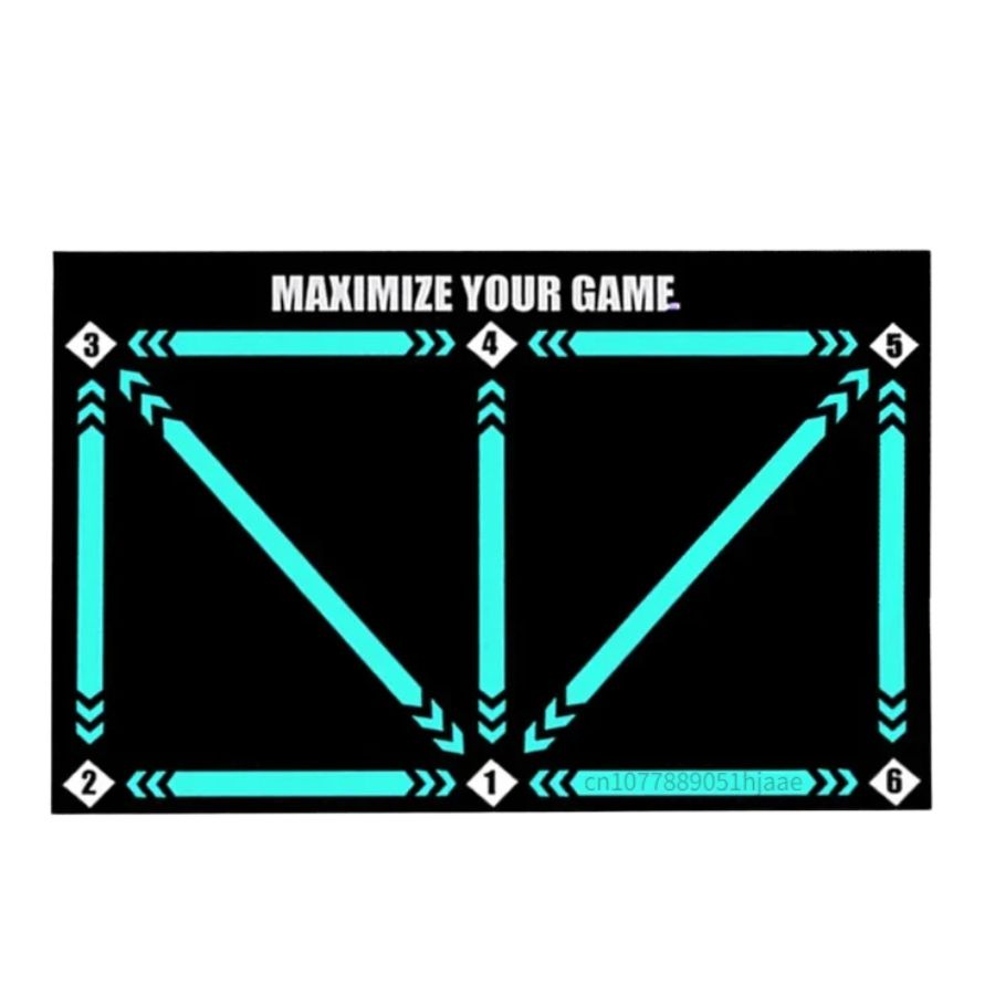 Soccer Training Mat with Video Program and Grip Socks for Youth Skill Development