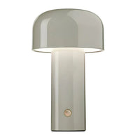 Rechargeable LED Mushroom Table Lamp, Wireless Ambient Light Design