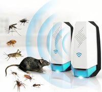 Ultrasonic Indoor Pest Repeller Plug-In Device for Home, 2 Pack