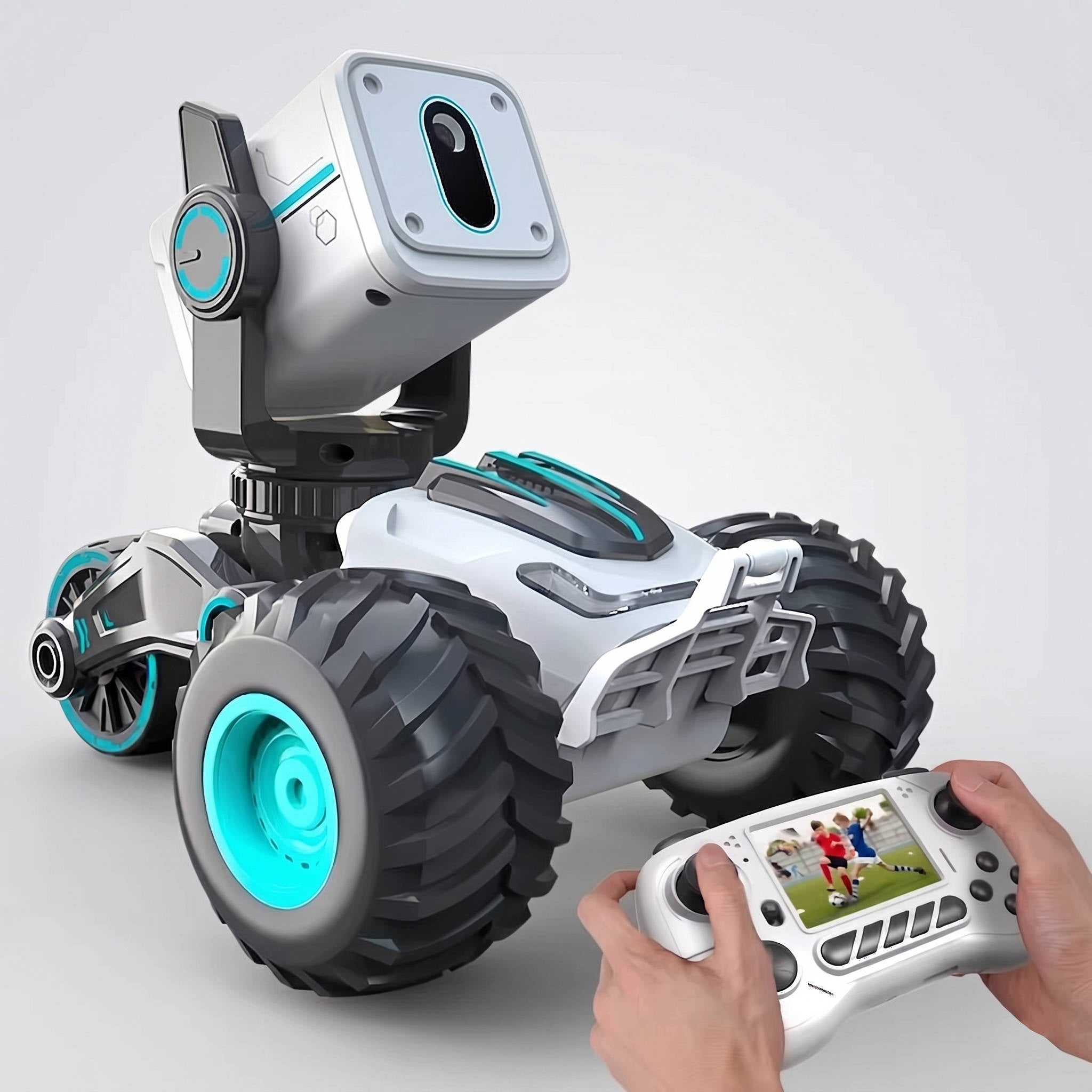 Wireless RC Drift Car with Camera, LCD Display and Rechargeable Battery