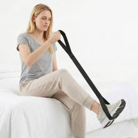 Leg Lifter Strap with Foot Loop and Hand Strap 35 Inch Support Aid