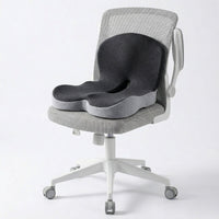 Ergonomic Memory Foam Seat Cushion Contoured Support, Car and Office Chair
