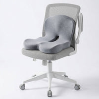 Ergonomic Memory Foam Seat Cushion Contoured Support, Car and Office Chair