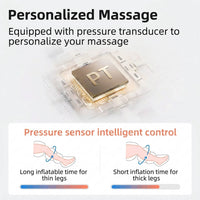 Wireless Air Compression Recovery Boots Support with 8 Chamber Leg Massage