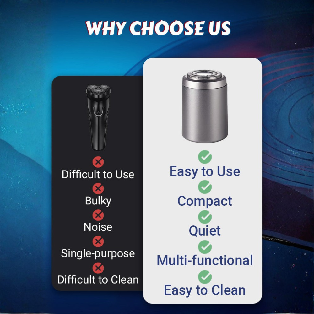 Multifunctional Electric Shaver