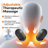 Heated Neck Pillow with Massage and Adjustable Traction