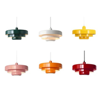 Retro Pendant Ceiling Light, Adjustable Hanging Lamp for Indoor Lighting