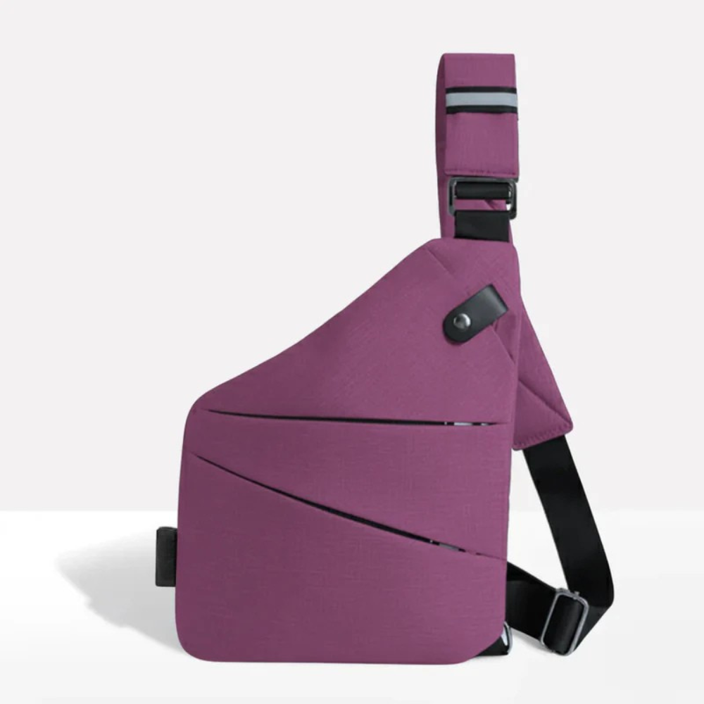 Crossbody Bag with Anti-Theft Design