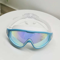 Swim Goggles Anti-Fog Lenses Wide View Comfortable Fit