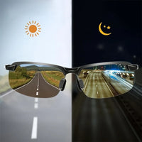 Photochromic Polarized Sunglasses Adaptive Light Control