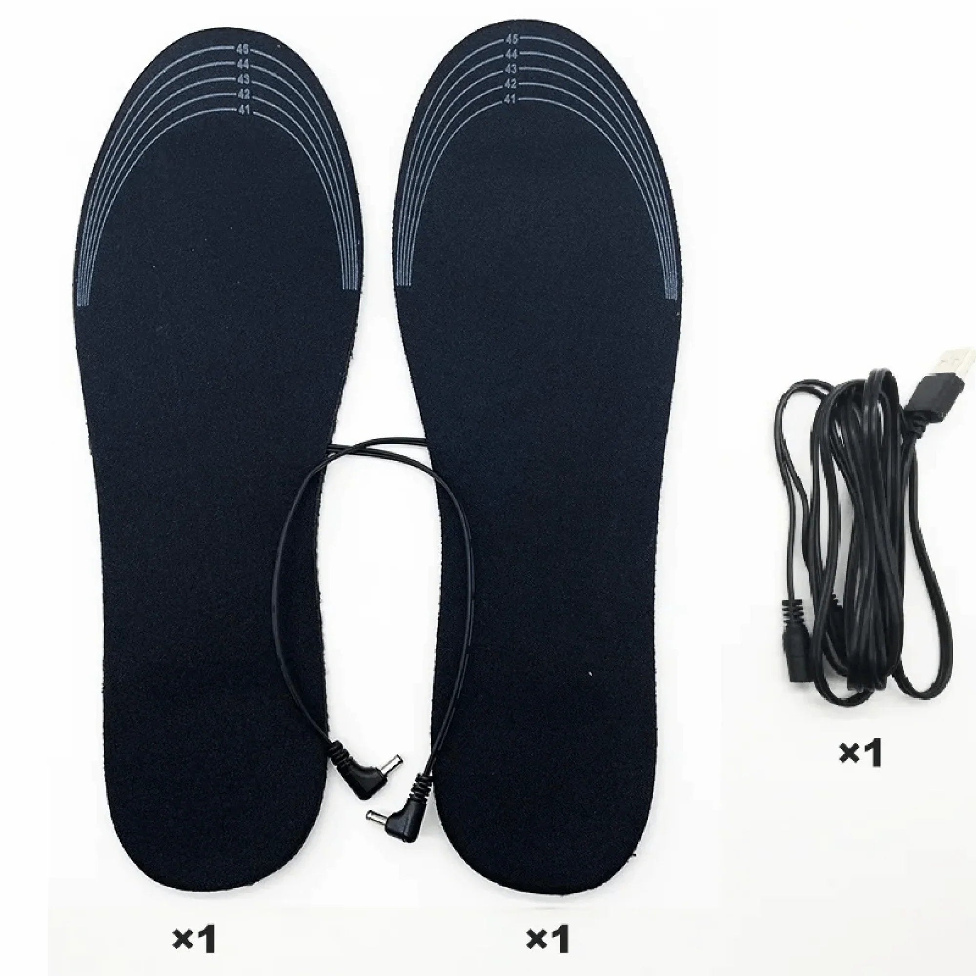 Heated Insoles with Adjustable Temperature Control for Outdoor Comfort