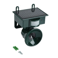 Weather Resistant Bird Repellent with PIR Motion Sensor and Solar Power
