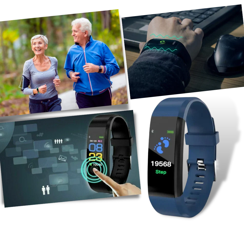 Smartwatch with Activity Tracking and Wellness Features