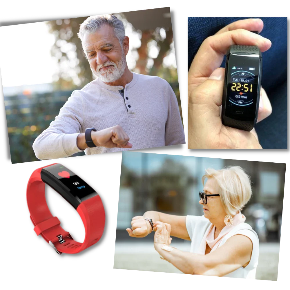 Smartwatch with Activity Tracking and Wellness Features