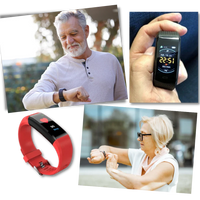 Smartwatch with Activity Tracking and Wellness Features
