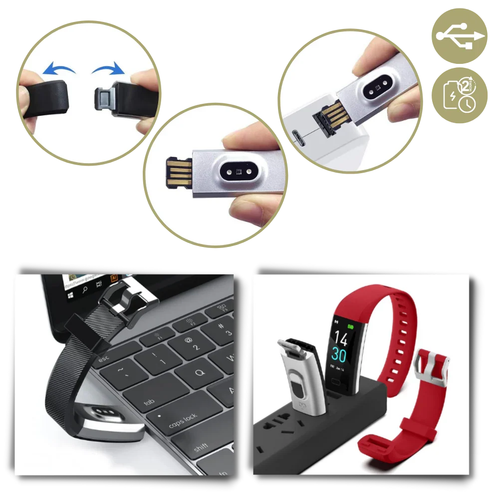 Smartwatch with Activity Tracking and Wellness Features