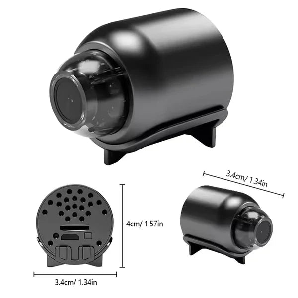 Indoor Security Camera 1080P HD with Night Vision and Motion Detection