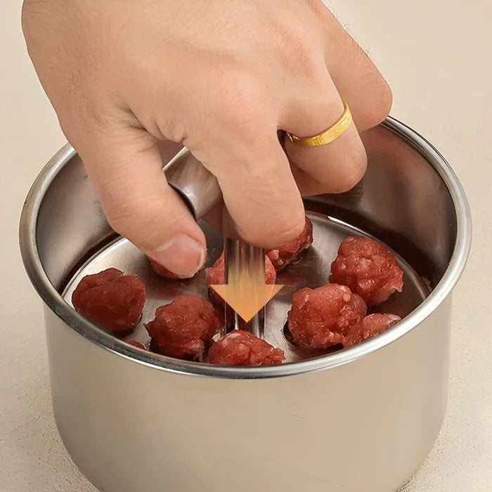 Meatball Former Stainless Steel Kitchen Tool Even Size