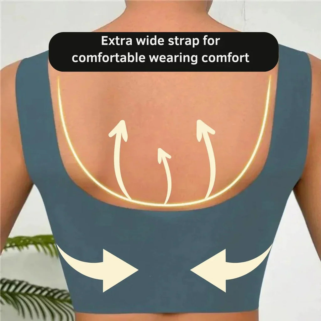 Wireless Seamless Comfort Bra Gentle Push Up Support
