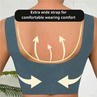 Wireless Seamless Comfort Bra Gentle Push Up Support