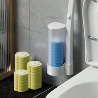 Disposable Toilet Brush Antibacterial Hygienic Sponge Heads