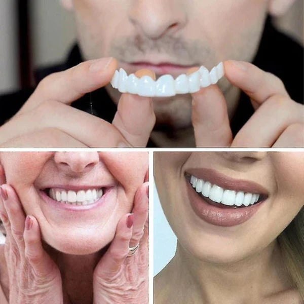 Snap-On Smile Cover Adjustable Fit Natural White