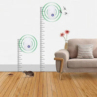 Ultrasonic Pest Repeller, Chemical-Free Indoor Insect Protection Plug-In