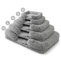 Orthopedic Dog Bed with Supportive Edges and Washable Cover