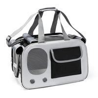Cat Travel Carrier with Ventilated Mesh Panel Design