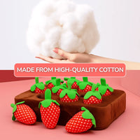 Dog Snuffle Mat Interactive Treat Toy with Plush Hide and Seek Design