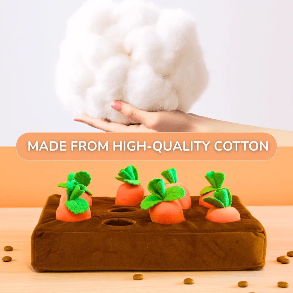 Dog Snuffle Mat Treat Puzzle with Non Slip Base and Washable Cover