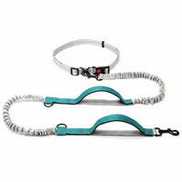 Dog Walking Lead with Adjustable Waist Strap and Reflective Details