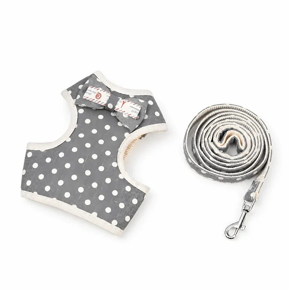 Cat Harness and Leash Set Soft Mesh Adjustable