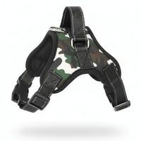 Dog Walking Harness with Mesh Lining, Reflective Straps and Handle