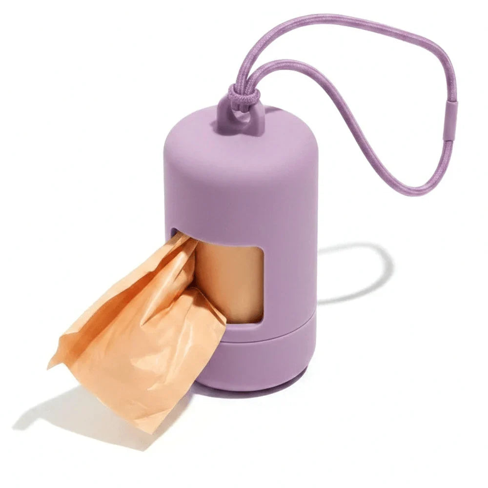 Dog Waste Bag Dispenser with Clip On Portable Design