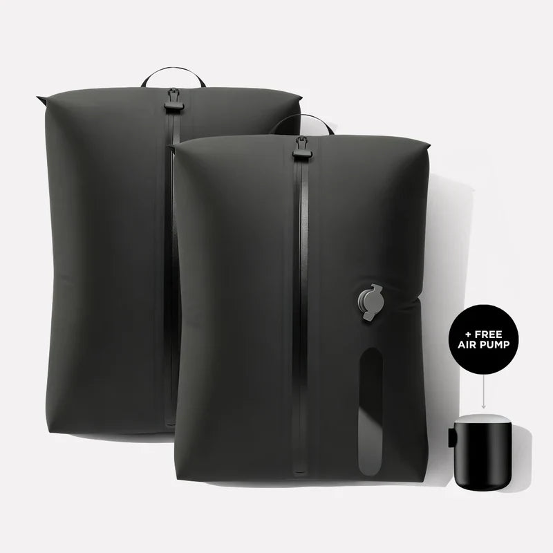 Travel Storage Vacuum Bag Set with Airtight Compression Design, Set of 2