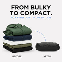 Travel Storage Vacuum Bag Set with Airtight Compression Design, Set of 2