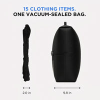 Travel Storage Vacuum Bag Set with Airtight Compression Design, Set of 2