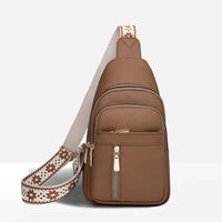 Crossbody Bag with Anti-Theft Design and Adjustable Shoulder Strap