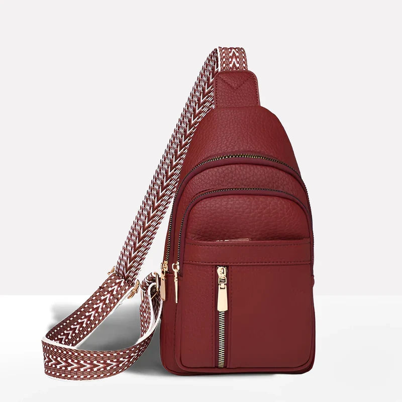 Crossbody Bag with Anti-Theft Design and Adjustable Shoulder Strap