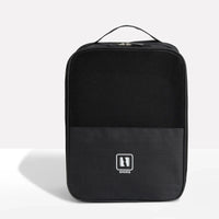 Travel Shoe Organizer with Multiple Compartments and Luggage Strap