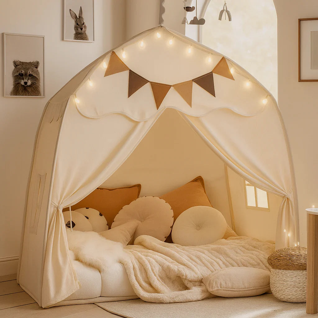 Play Tent with Breathable Fabric for Indoor Outdoor Activities for Kids
