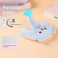 Baby sleep aid pillow with automatic patting and remote control