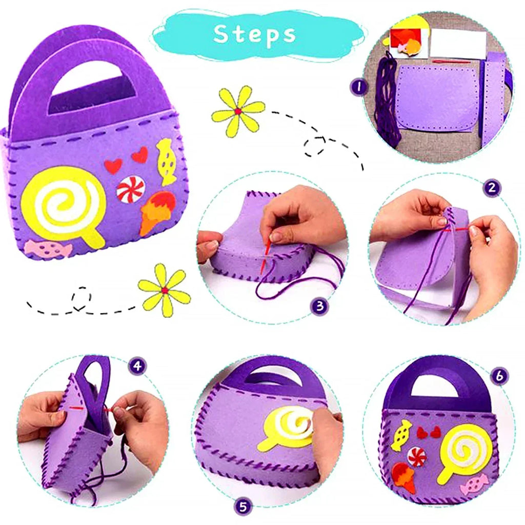 Kids Felt Bag Sewing Kit