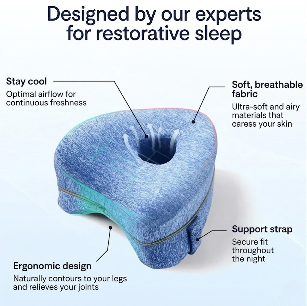 Orthopedic Knee Pillow Memory Foam Cushion