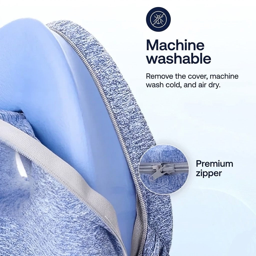 Orthopedic Knee Pillow Memory Foam Cushion